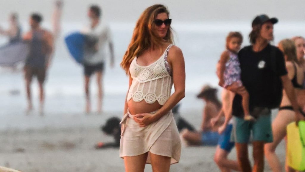 Gisele Bündchen mit Babybauch am Beach: Für Gisele läuft’s rund | Unterhaltung