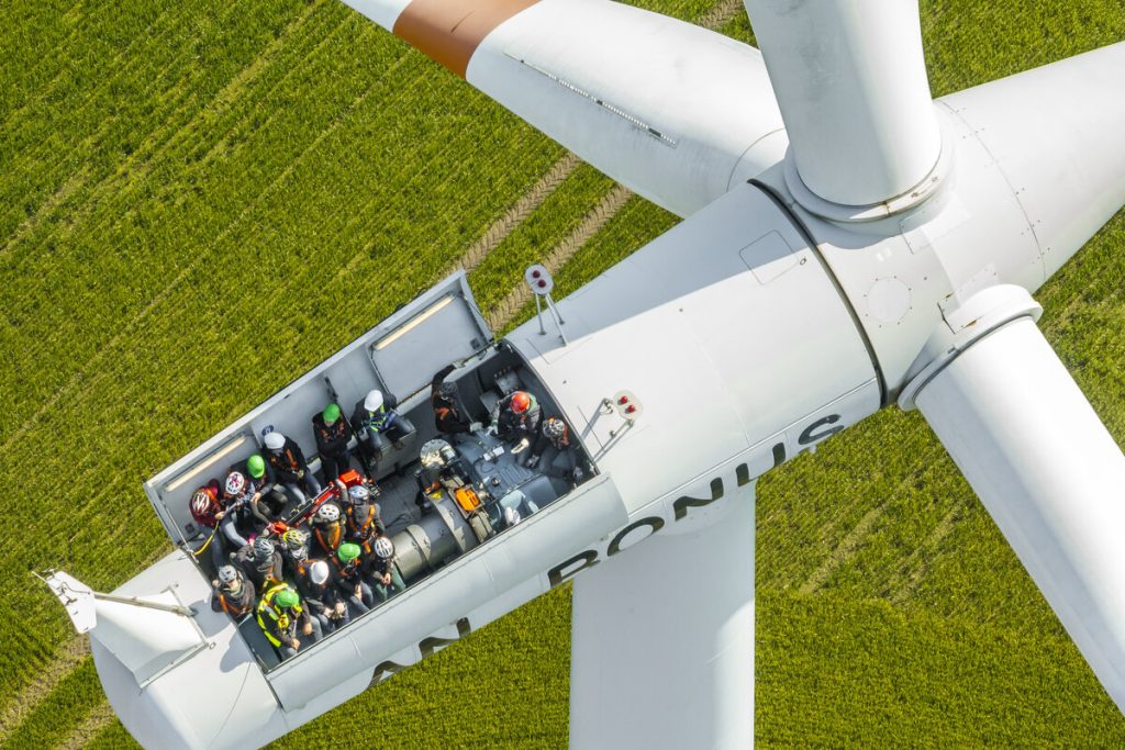 Windräder auf Hochtouren: Neujahr war zu 125 Prozent erneuerbar