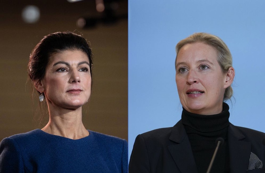 Weidel darf reden, Wagenknecht ist nicht