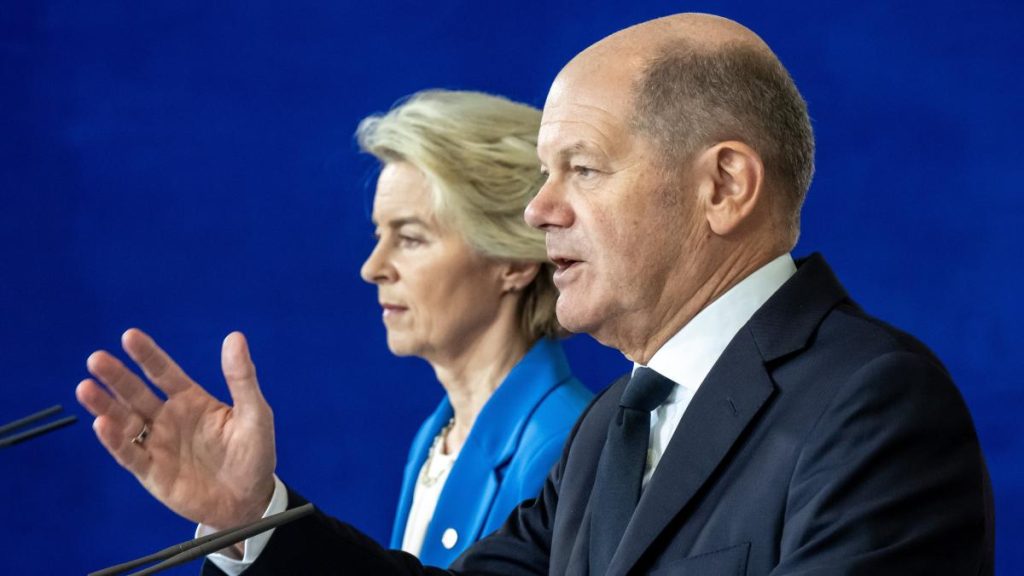 Brief nach Brüssel: Scholz fordert die EU zu Wirtschaftsreformen auf