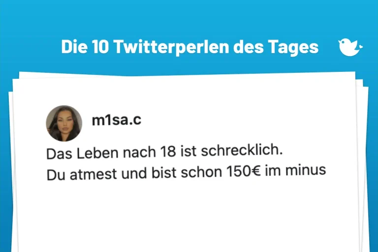 Die Twitter -Perlen des Tages vom 30. Januar 2025