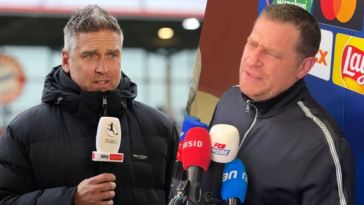 FC Bayern: Wieder Zoff zwischen Max Eberl und Reporter: „Bitte sieh nicht so aus …“ | Sport