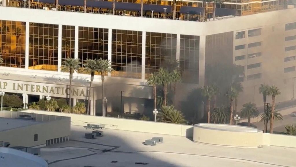 Ein Toter nach Explosion von Tesla-Cybertruck vor Trump-Hotel in Las Vegas