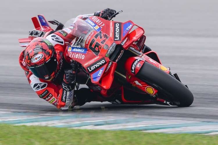 PECCO BAGNAIA (Ducati): „darf nichts eilen“ / MotoGP