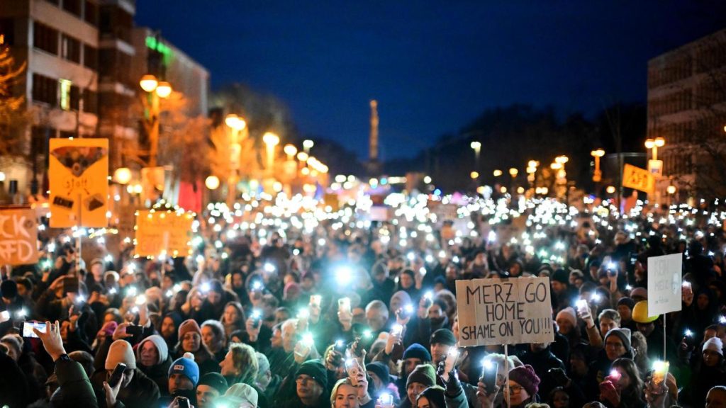 Demonstrationen gegen die Rechte: Rund 160.000 Menschen in Berlin erfordern eine klare Abgrenzung der AFD