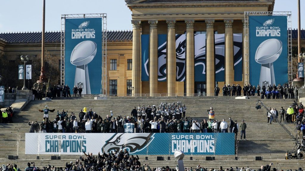 Philadelphia: Super Bowl -Parade am Valentinstag