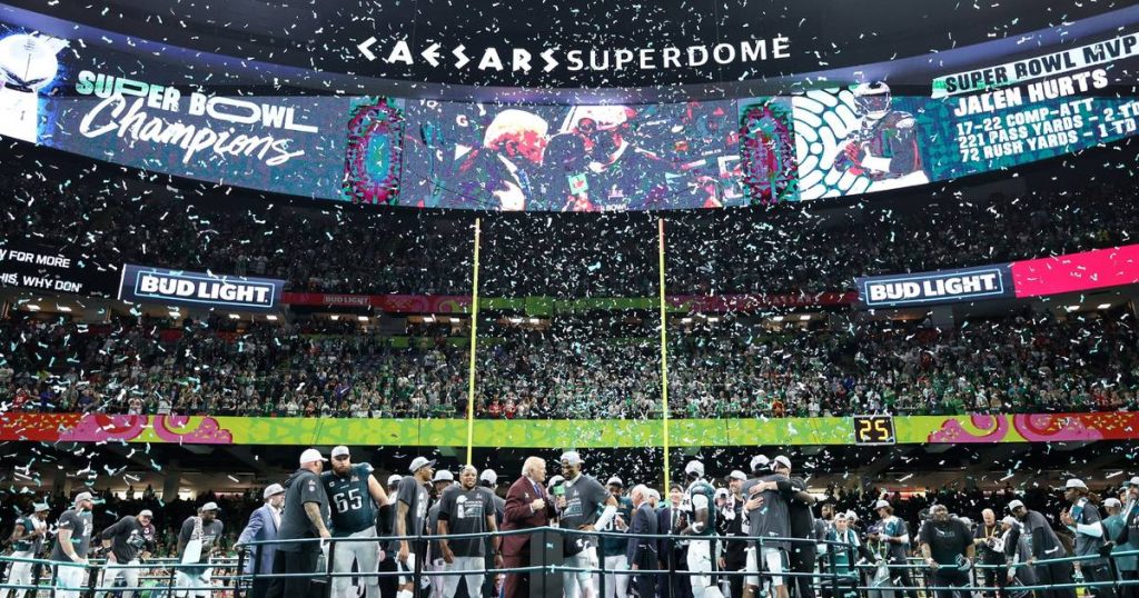 Super Bowl drückt in neue Kugeln