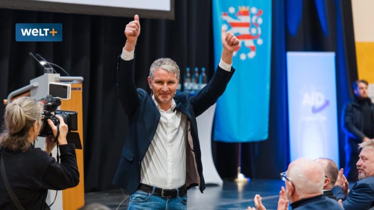 AFD -Wahlkampagne mit Björn Höcke in Suhl: „Was interessiert mich für Dinge, die vor 80 Jahren waren?“