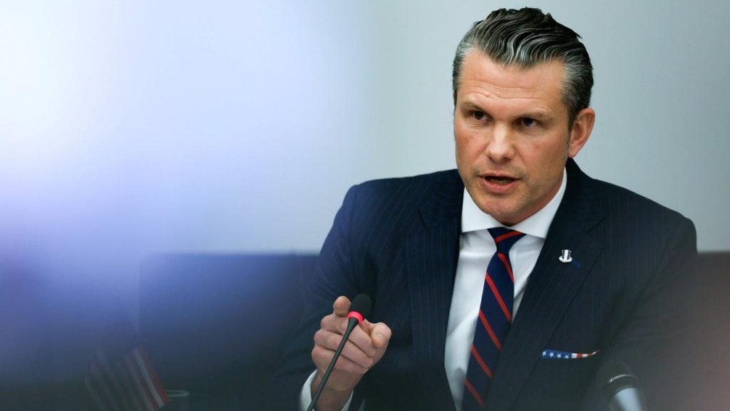 US -Verteidigungsminister: Hegseth nennt die Wiederherstellung der ukrainischen Grenzen unrealistisch