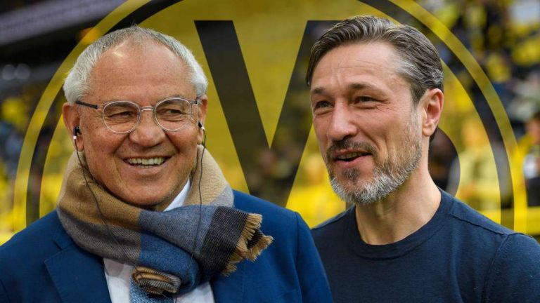 Felix Magath kommt mit Borussia Dortmund ein