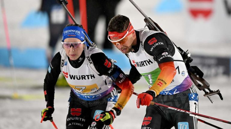 Biathlon -Weltmeisterschaften in Liveticker: Mixed Relay am Mittwoch