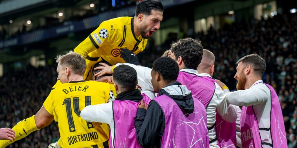 BVB belegt einen 3: 0-Kurs für die 16. Runde von 16 bei Sporting: Champions League im Live-Ticker