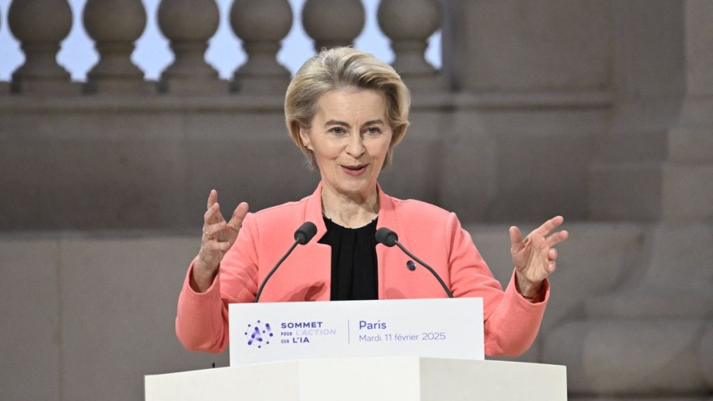 Ursula von der Leyen sagt, 20 Milliarden Euro aus dem EU -Haushalt für die KI -Entwicklung