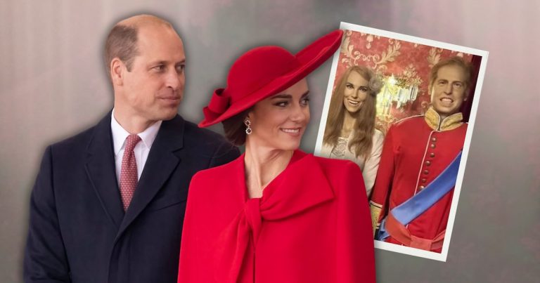 Wachsfiguren von William und Kate entstellten völlig: „Was ist mit seinen Zähnen los?“