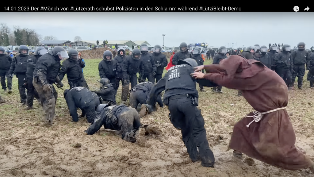 In Ordnung für ‚Mönch von Lützerath‘