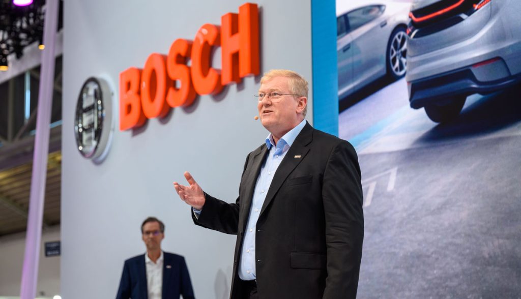 Bosch warnt eine zu schnelle Transformation von Elektroautos