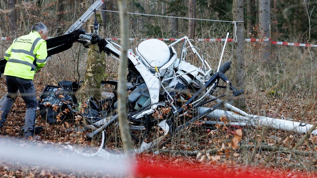 Bayern: Schwierige Rettung von abgestürzten Hubschraubern