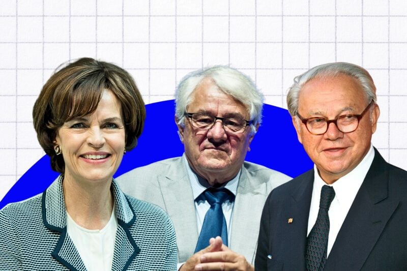 Die reichsten hier gelernten: die Universitäten der deutschen Milliardäre