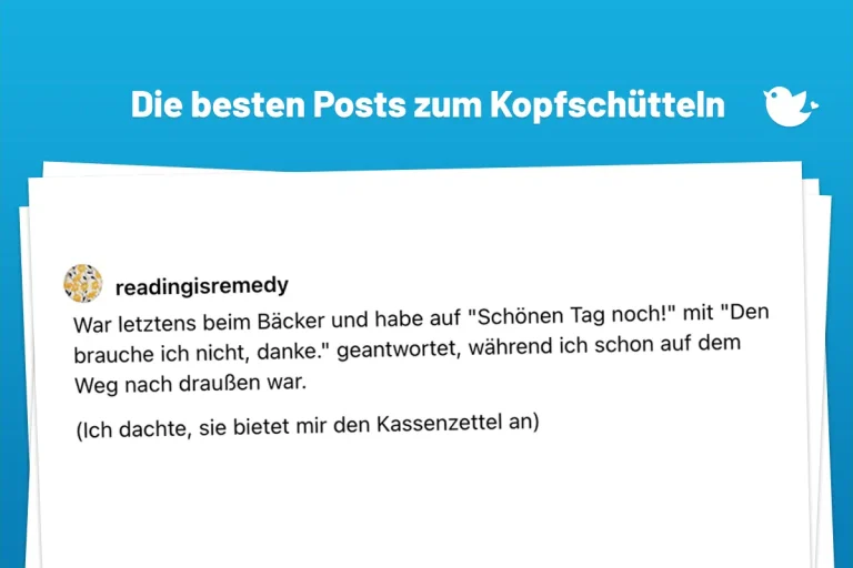 Sie können sich nicht vorstellen: Die besten Beiträge zum Schütteln des Kopfes (40) – Twitter Perlen