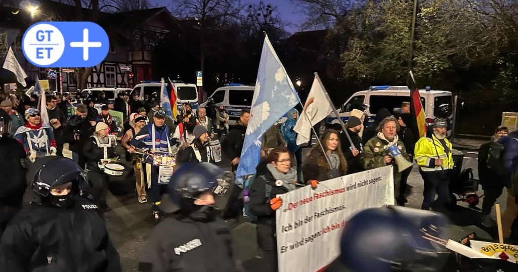 Demo in Göttingen Live: Querdeker Zug muss aufgrund massiver Blockaden zurückkehren – Göttingen TageBlatt