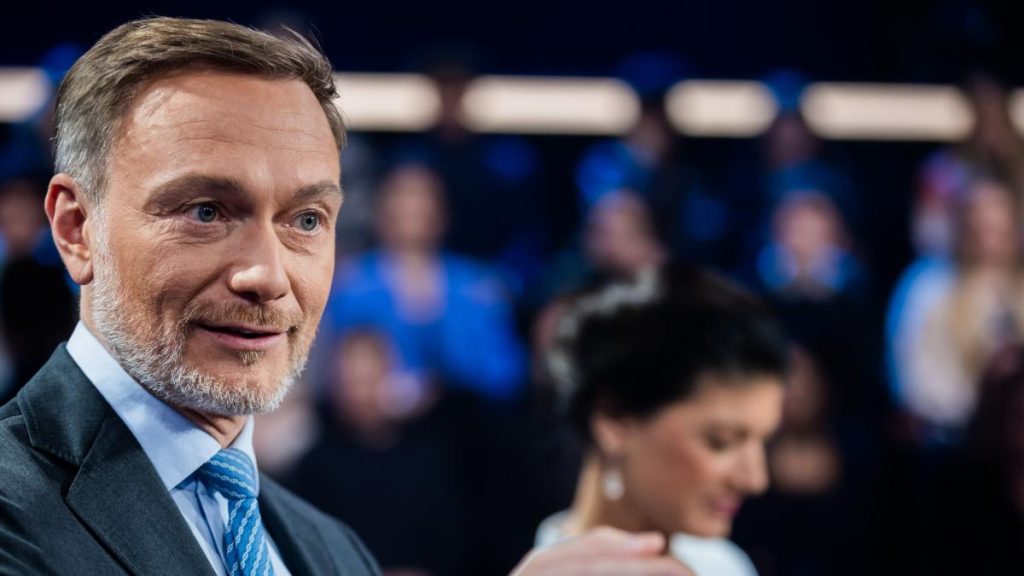 ZDF „Exchange Exchange“: „Herr Chrupalla hat völlig Recht“, sagt Christian Lindner-und verspottet das Publikum