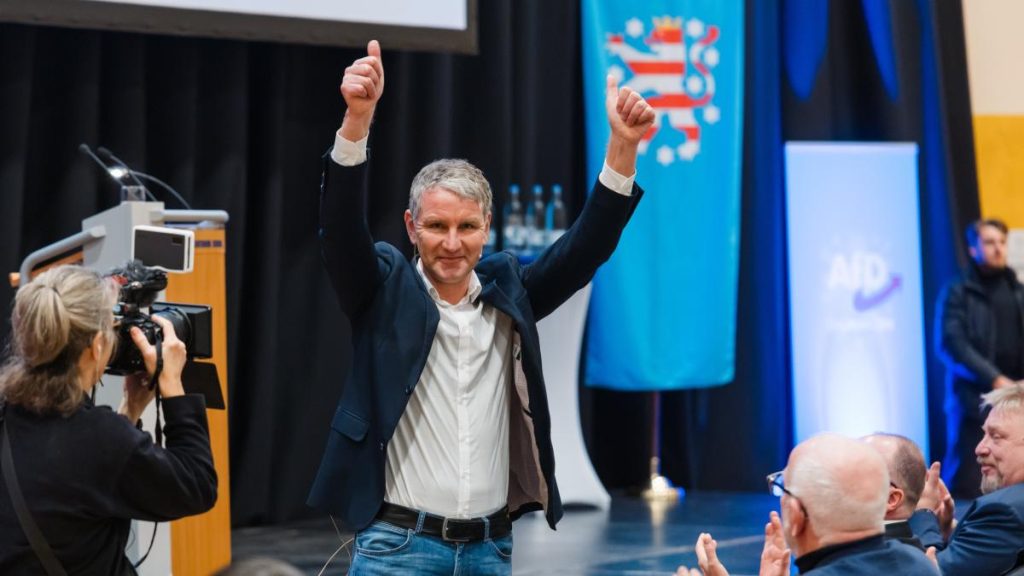 AFD -Wahlkampagne mit Björn Höcke in Suhl: „Was interessiert mich für Dinge, die vor 80 Jahren waren?“