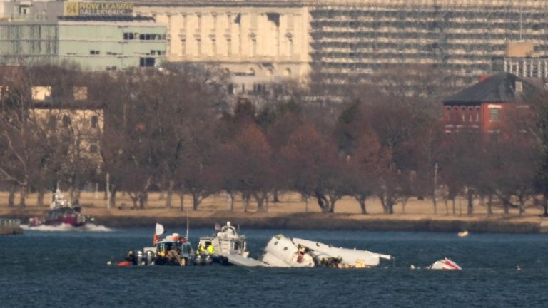 55 Leichen geborgen: verbleibende Potomac -Opfer werden tief im Wrack vermutet