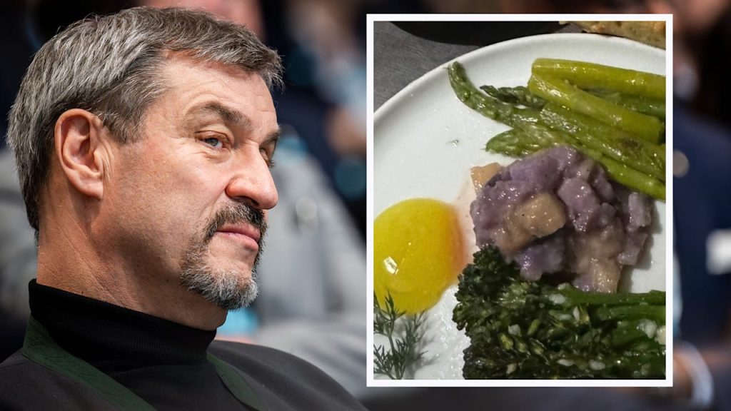 Markus Söder schimpft Lufthansa Essen: „Ich esse das nicht“ | Nachricht