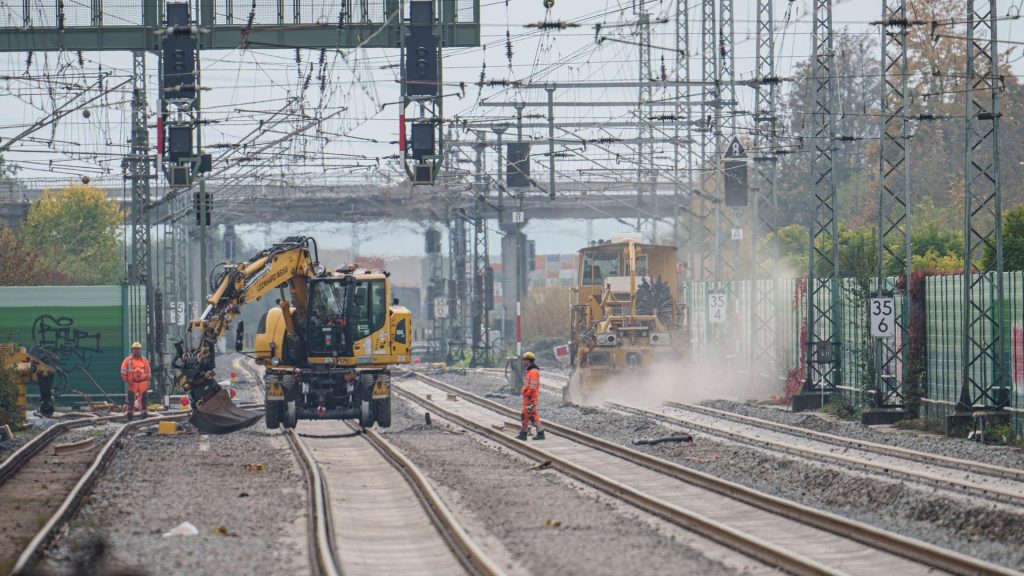 Deutsche Bahn – Gewerkschaftsfragen Konzept für die allgemeine Renovierung des Schienennetzes