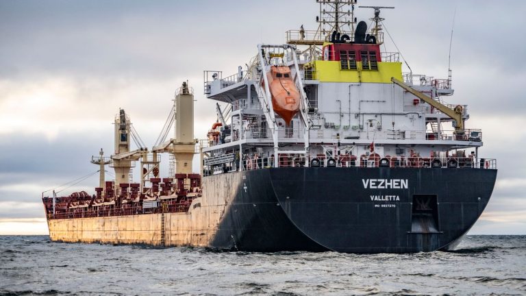 Ostsee: Schweden veröffentlicht wieder das Schiff „Vezhen“ beschlagnahmt