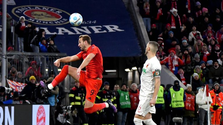 „Kung-Fu-Headball“: Harry Kane erzielte das „Tor des Jahres“.