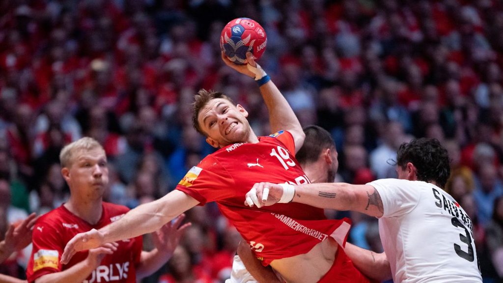 Super-Danish Gidsel ist immer in der Stimmung für den größten Handballstar der Welt verhält sich wie ein kleines Kind