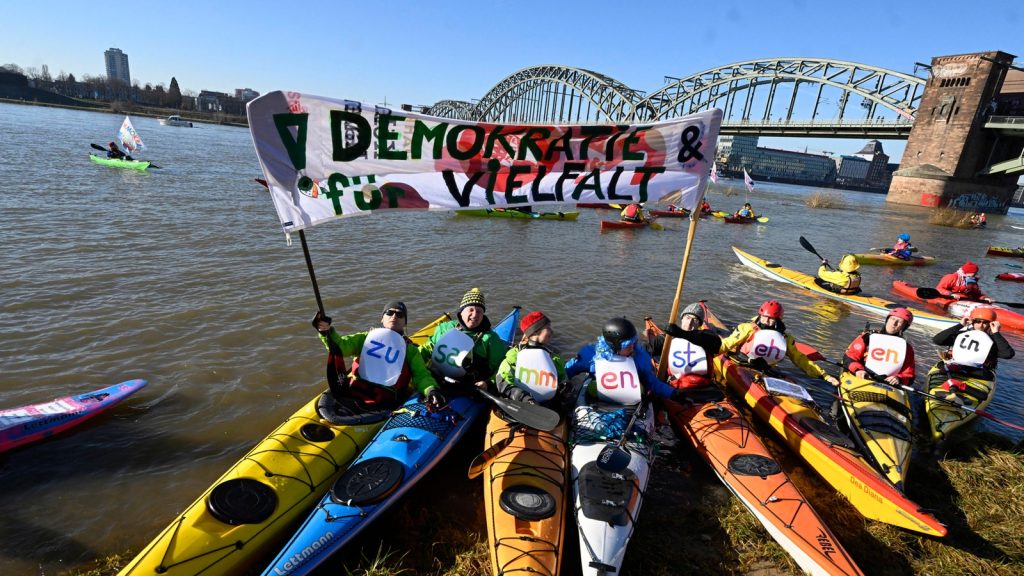 Demokratie und Vielfalt: 350 Boote fahren durch Köln – Nachrichten