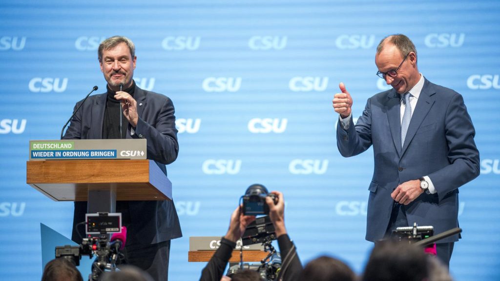 Union führt einen klaren Vorsprung gegenüber anderen Parteien in der Forsa -Umfrage