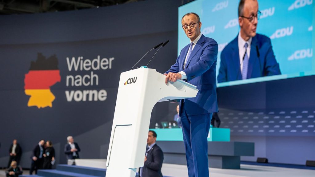 CDU -Parteikonferenz: Zwischen der Kampagnenstimmung und den Protesten