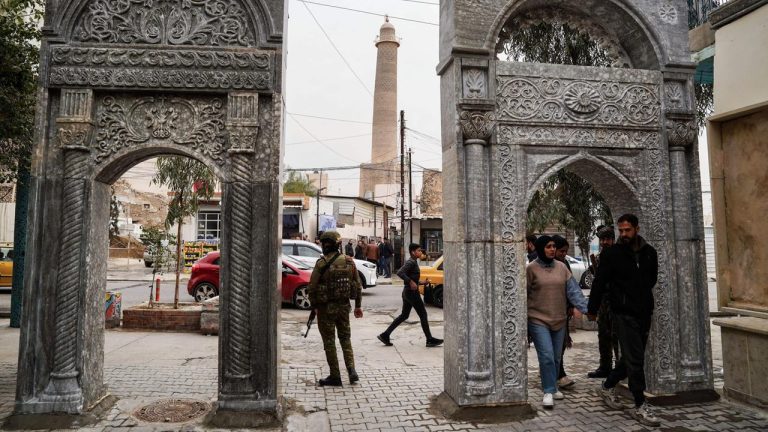 Mossul im Irak wieder aufgebaut nach der Zerstörung durch IS