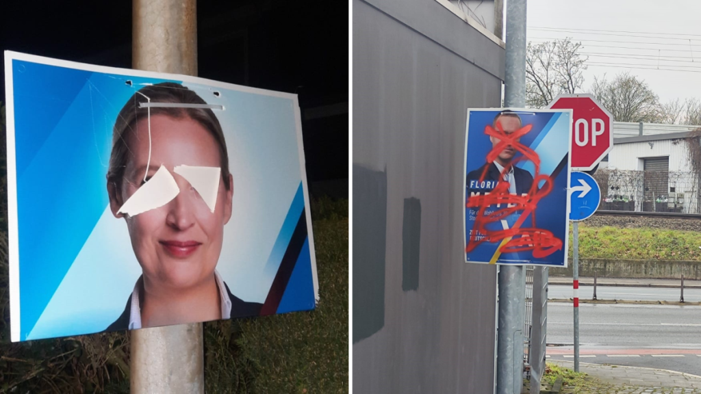 Osnabrück: AFD meldet einen massiven Posterdiebstahl