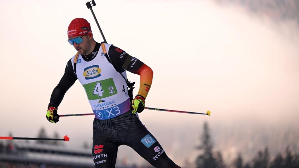 Biathlon -Weltmeisterschaft: Deutsche Biathleten Registeranpassung