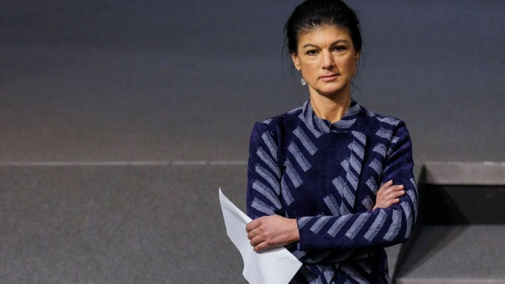 Sahra Wagenknecht fordert ein Referendum zur Migrationspolitik