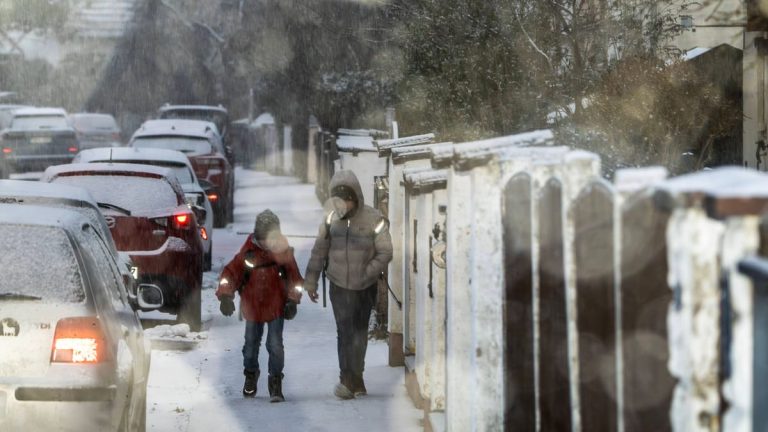 Der Schnee fällt jetzt hier – zehn Zentimeter im Tiefland