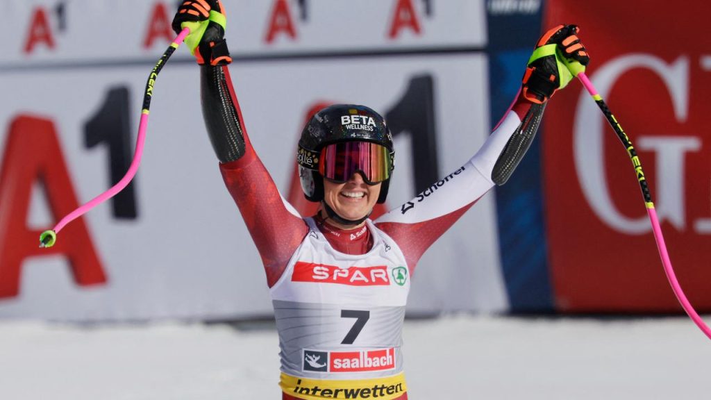 Stephanie Venier gewinnt überraschenderweise im Super-G