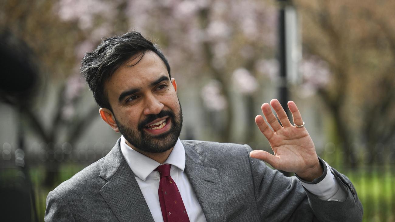 USA: Sozialistischer Zohran Mamdani vor den Demokraten in New York