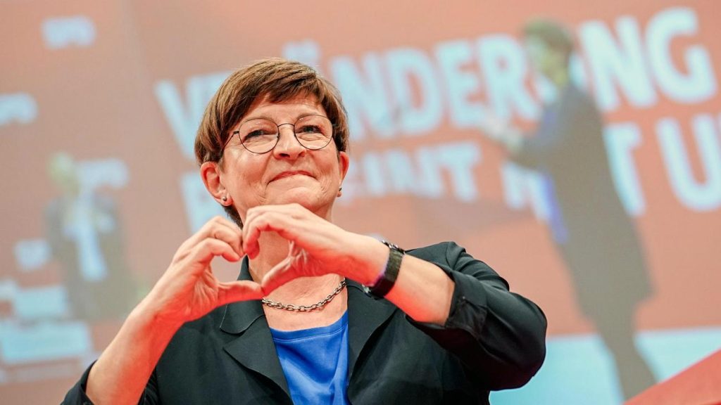 SPD Party Conference: Saskia Esken wird angewiesen, sich von der SPD mit einer „starken Ordnung“ zu verabschieden SPD Party Conference: Saskia Esken wird angewiesen, sich von der SPD mit einer „starken Ordnung“ zu verabschieden