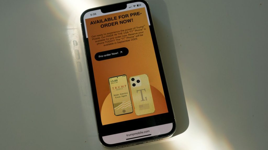 USA: Der Goldene Trump – Telefon schrumpft – Spiegel USA: Der Goldene Trump – Telefon schrumpft – Spiegel
