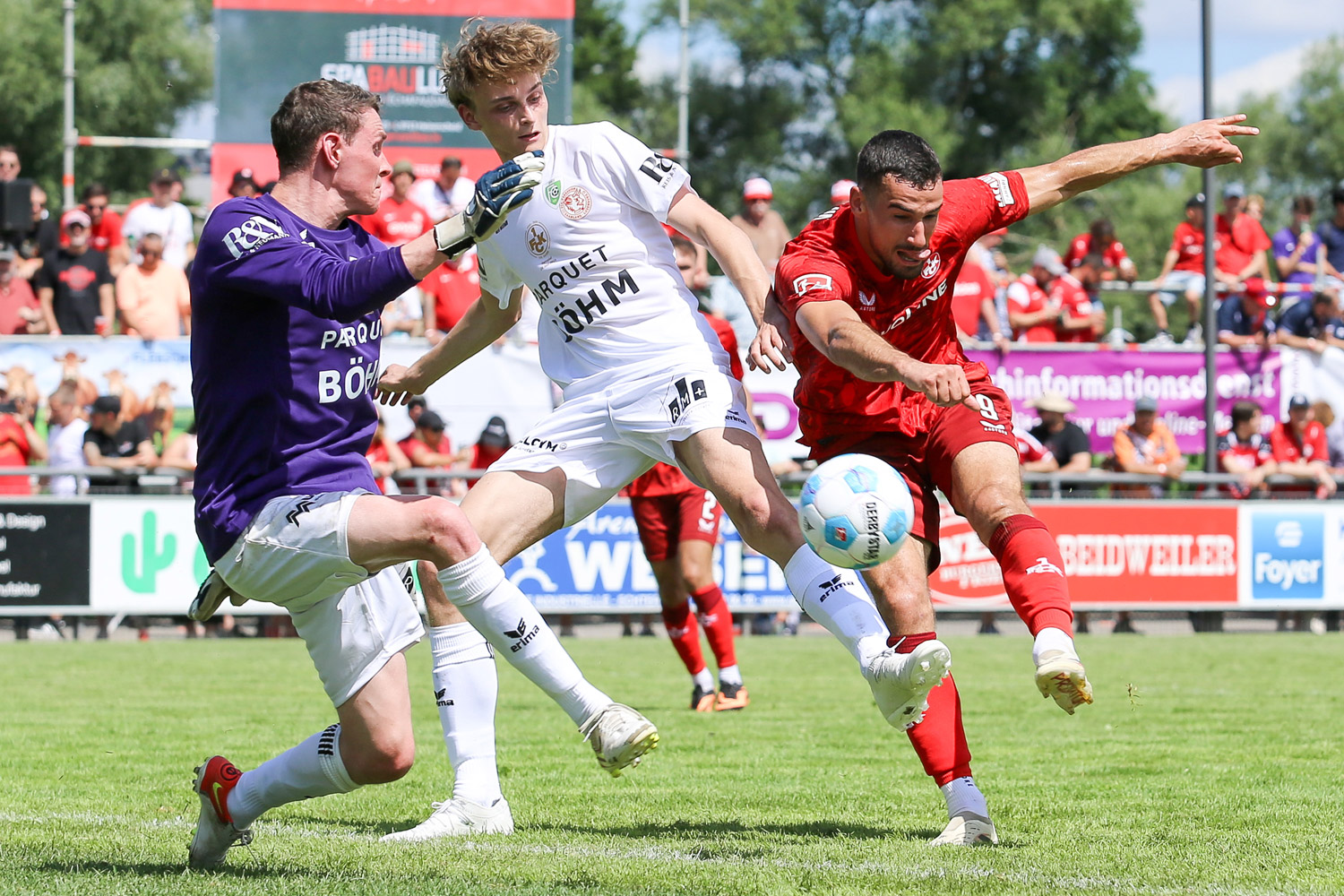 Prtajin trifft Triple: FCK gewinnt 19: 0 im Fanspiel