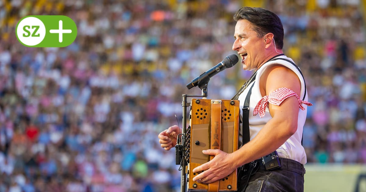 Der Volksrock’n’Roller verbringt sich in der Show