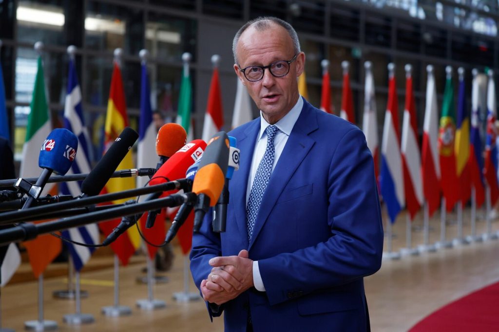 Zollstreit mit den USA: Merz will bei Bedarf „Dirty Deal“ Zollstreit mit den USA: Merz will bei Bedarf „Dirty Deal“