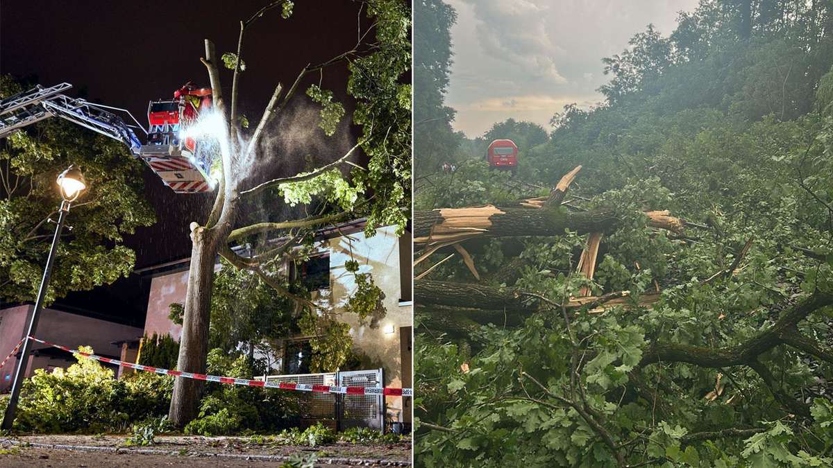 Sturm fegt über Deutschland, Bayern und Österreich