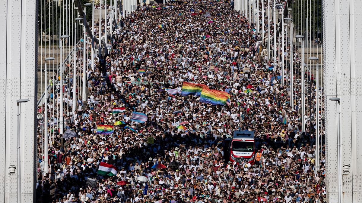 Budapest Pride: Zehntausende trotzen dem Verbot der Parade in Ungarn