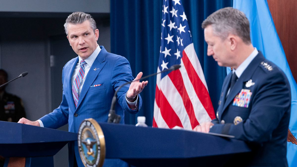 US -Angriffe auf nukleare Einrichtungen: Hegseth: Im Secret Service Report ist nicht sehr aussagekräftig